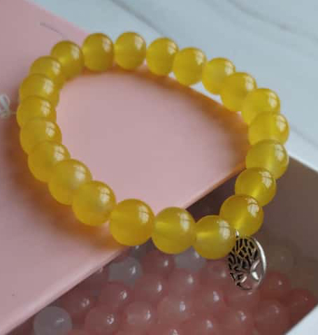 Home yellow bracelet new